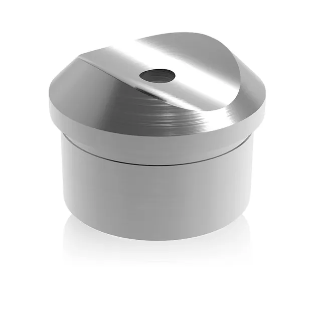 PRIOstahl Geländerbau Rohradapter rund 42,4 mm Edelstahl 1 Stück