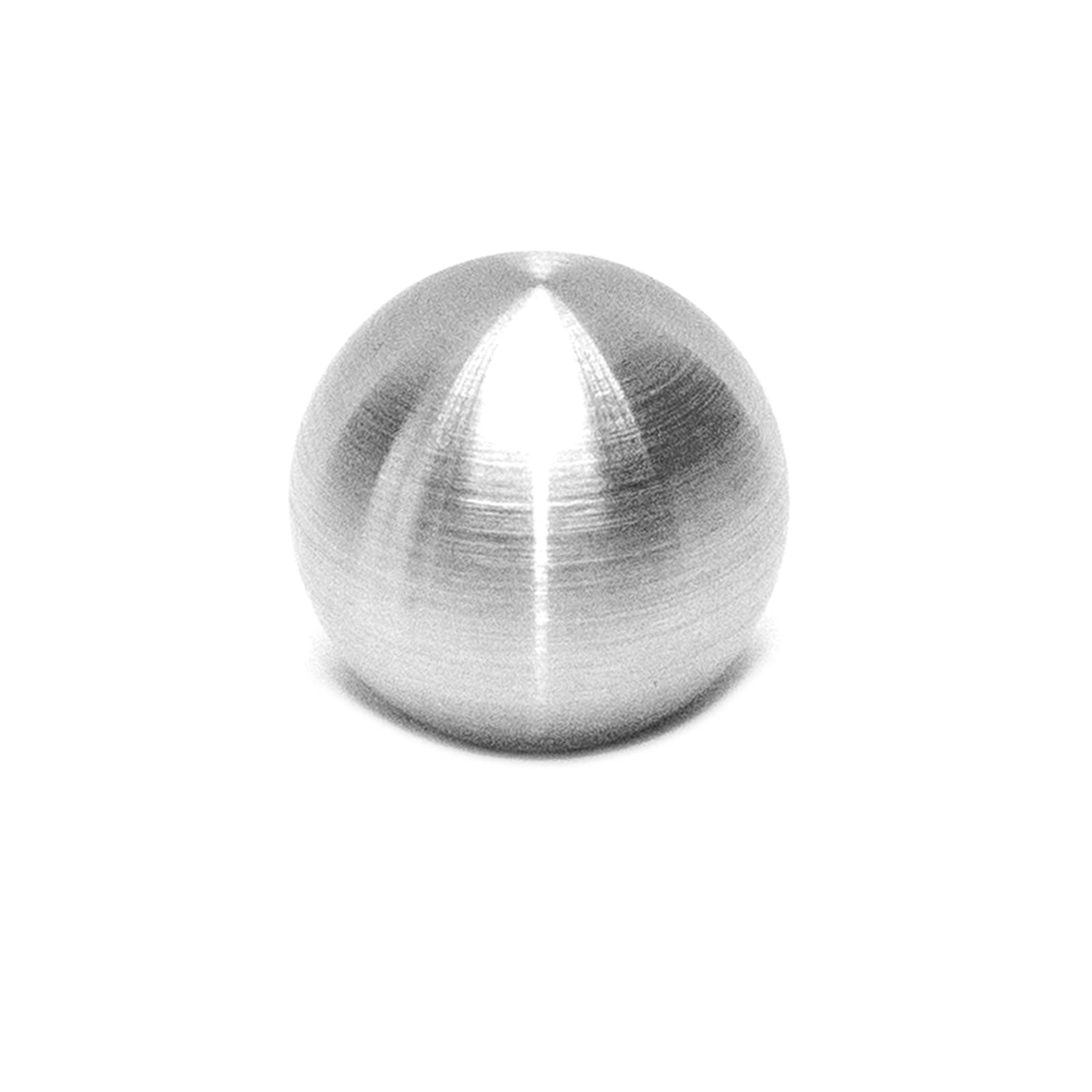 PRIOstahl Geländerbau Edelstahlkugel 20 mm Sackloch 10 mm 1 Stück