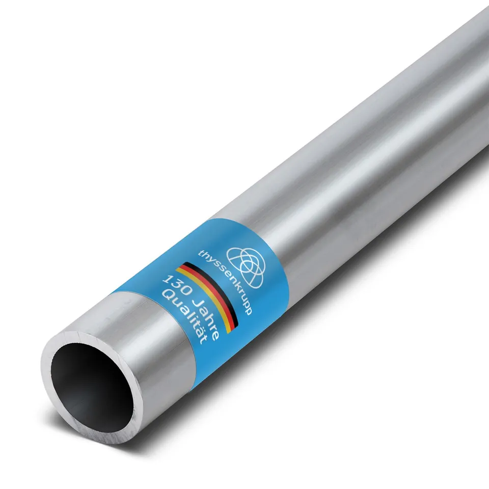 thyssenkrupp Aluminum Rundrohr Ø30x2mm 1500mm EN AW-6060