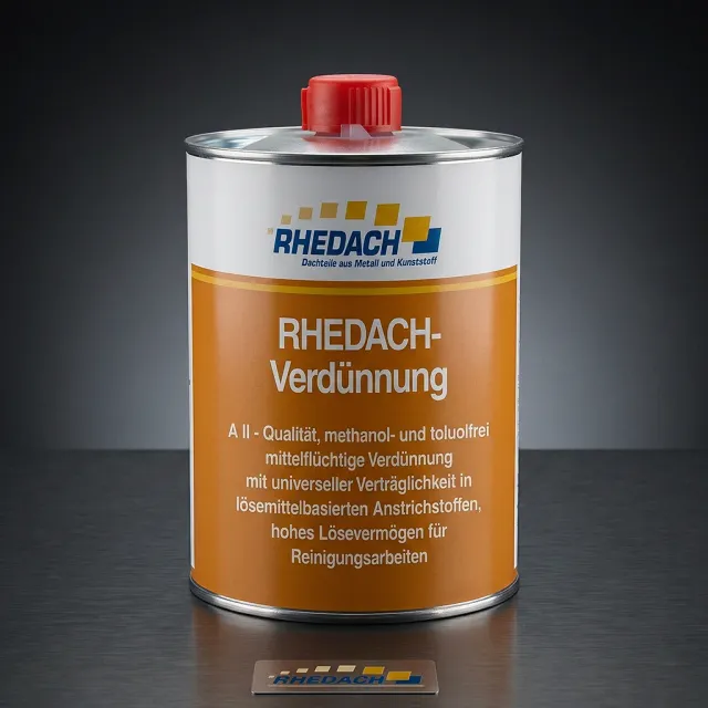 Rhedach Dachfarbe Verdünnung 1 l farblos Anstrich