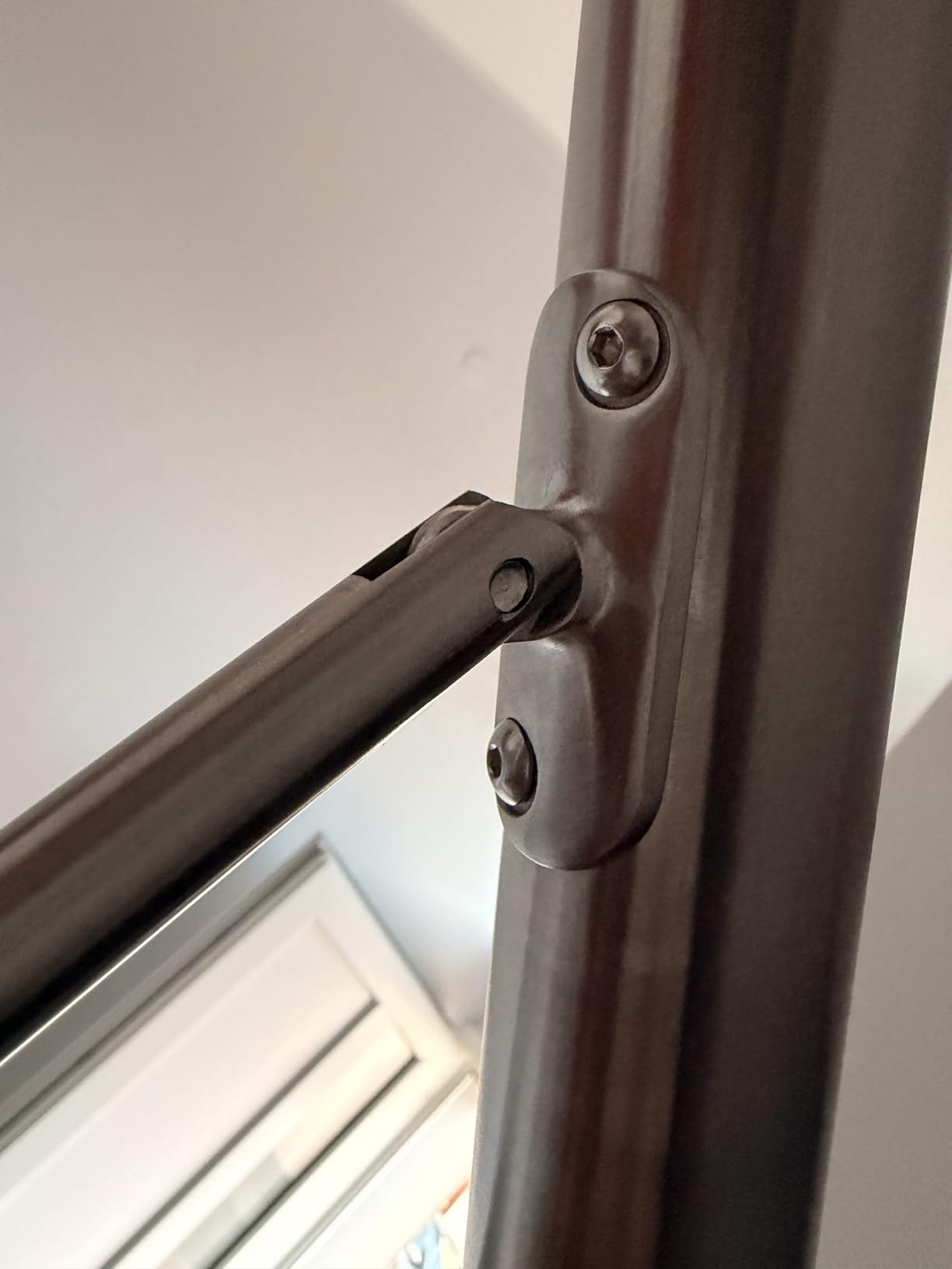 PRIOstahl Handlaufstütze M10 Gelenk Ø42,4mm 4 Stück V2A