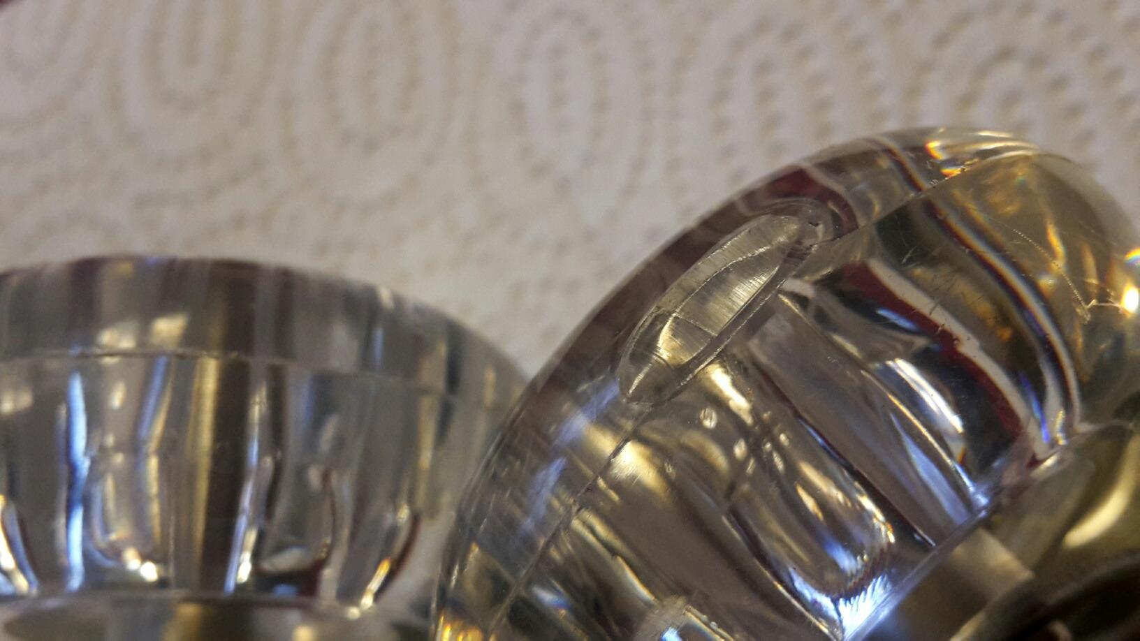 PRIOstahl Transportrollen 50mm Möbelrollen transparent 4er Set Bremse