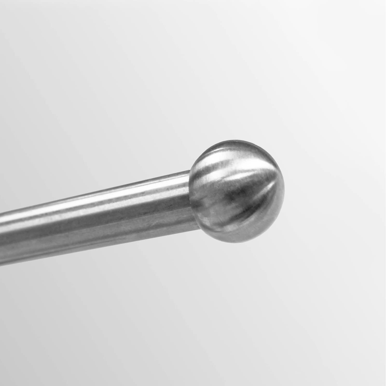 PRIOstahl Geländerbau Edelstahlkugel 20 mm Sackloch 10 mm 1 Stück