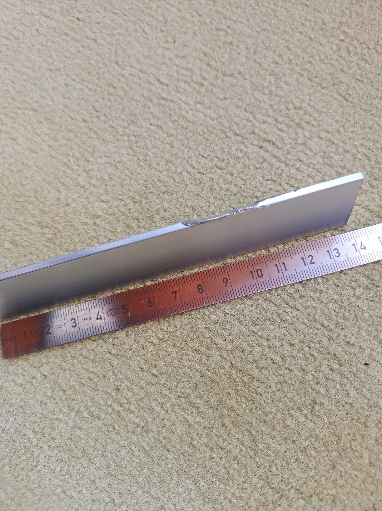 thyssenkrupp Aluminum Flachprofil 10x5 mm 1000 mm EN AW-6060