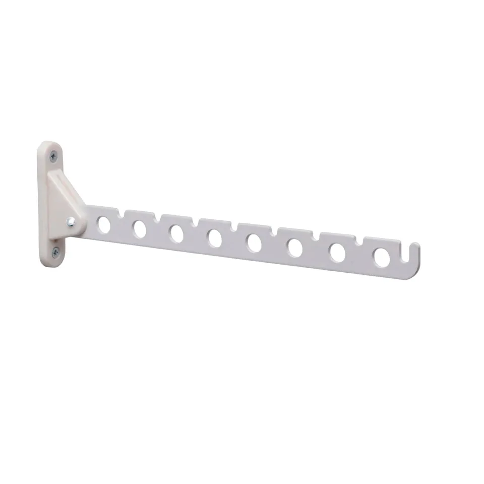 PRIOstahl Kleiderlüfter 310 mm Weiß Klappbar 1 Stück 5 kg