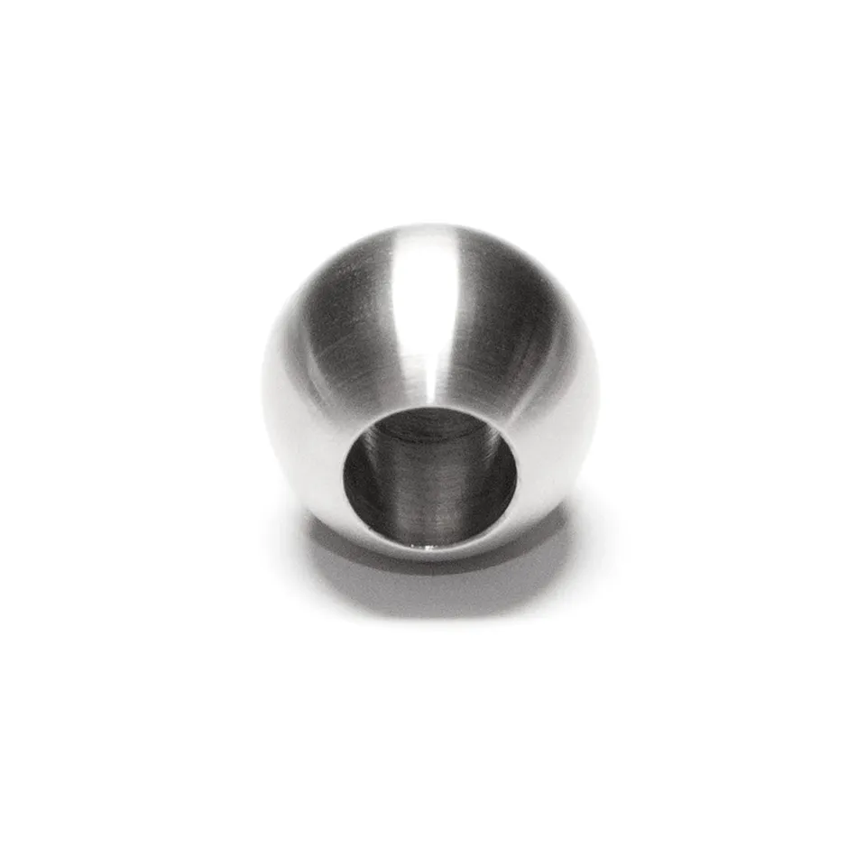 PRIOstahl Zierkugel Ø12mm Durchgangsbohrung 1 Stück V2A