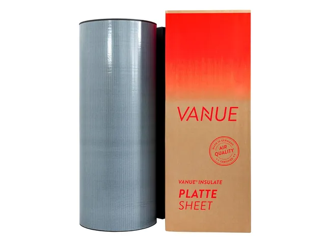 Vanue Insulate Dämmplatte 25 mm selbstklebend 4 m² Kautschuk