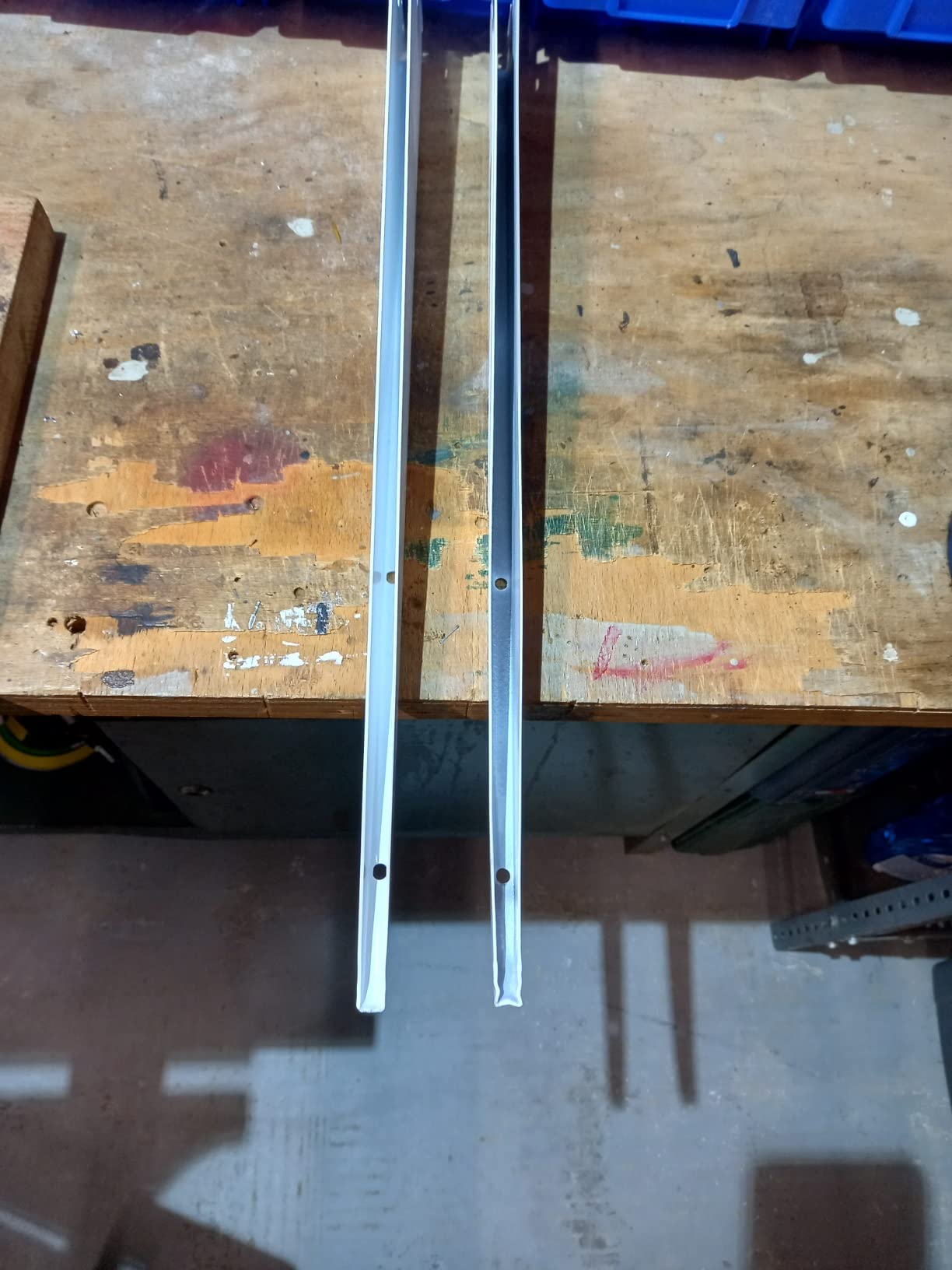 PRIOstahl Regalträger Weiß 600mm 10er Set 1-reihig Stahl