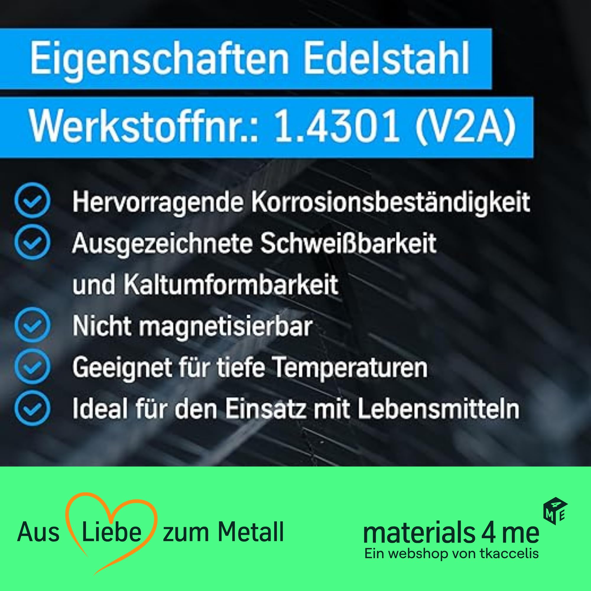 ThyssenKrupp Rundstab 12mm 2000mm Edelstahl V2A K240