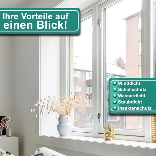 PRIOstahl Fensterdichtung selbstklebend P-Profil braun 50 m