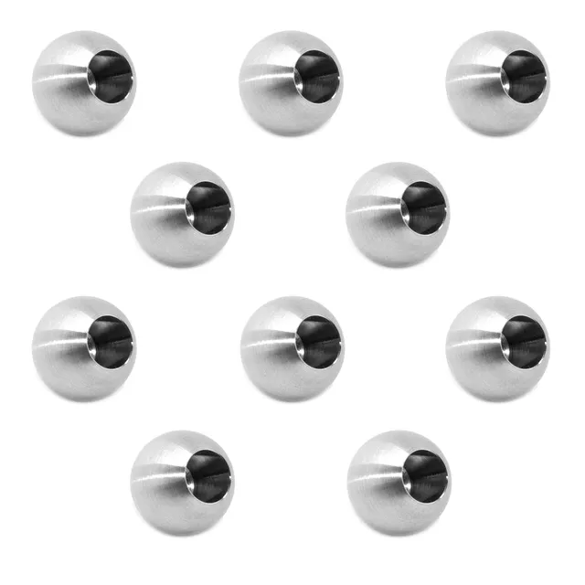 PRIOstahl Geländerbau Vollkugel Edelstahlkugel 20 mm 10 Stück