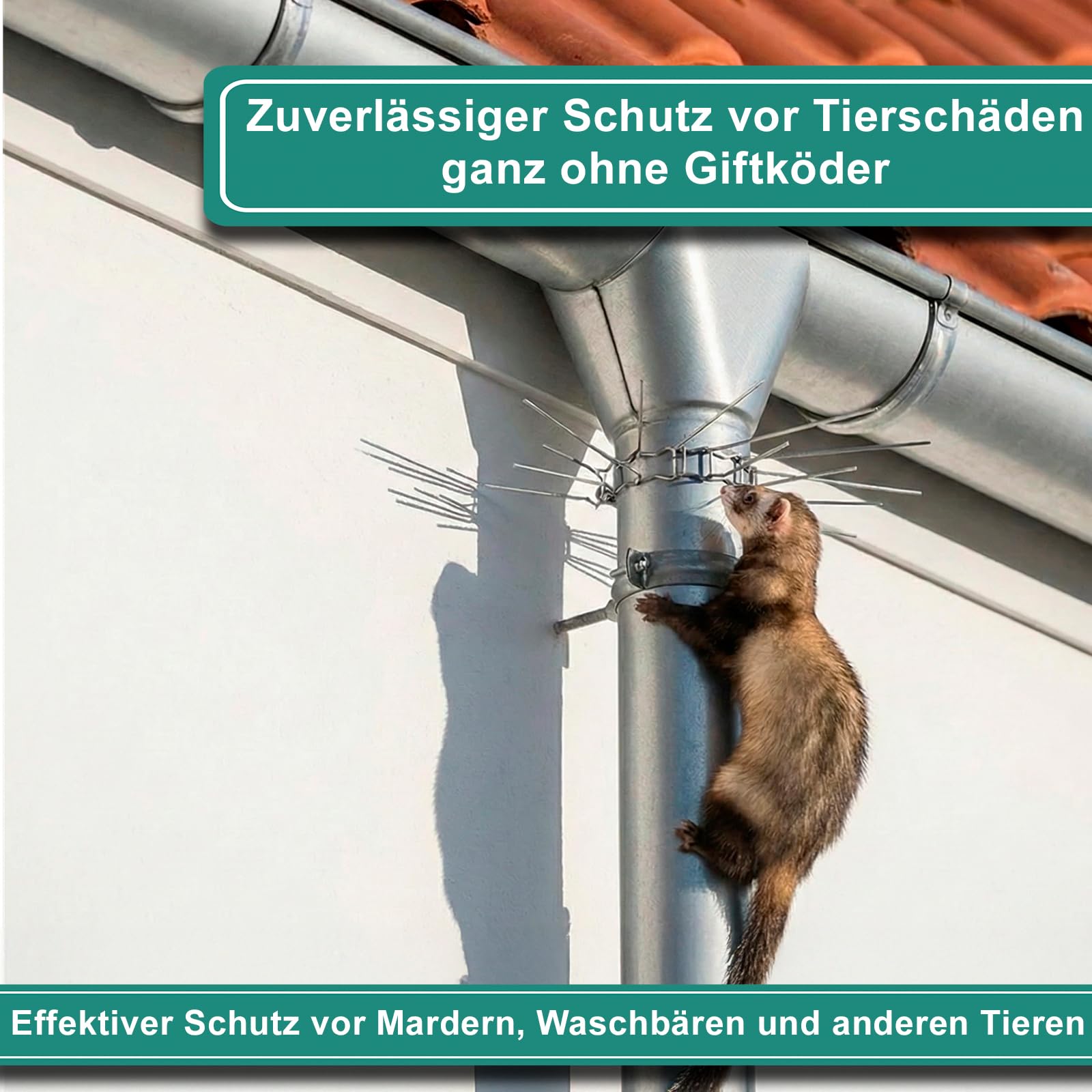 PRIOstahl Marderabwehrgürtel 120 mm Edelstahl 1 Stück