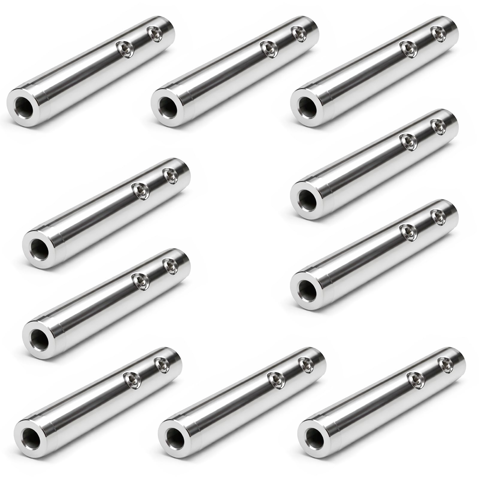 PRIOstahl Seilspanner 3-4mm Edelstahl V4A 4 Stück