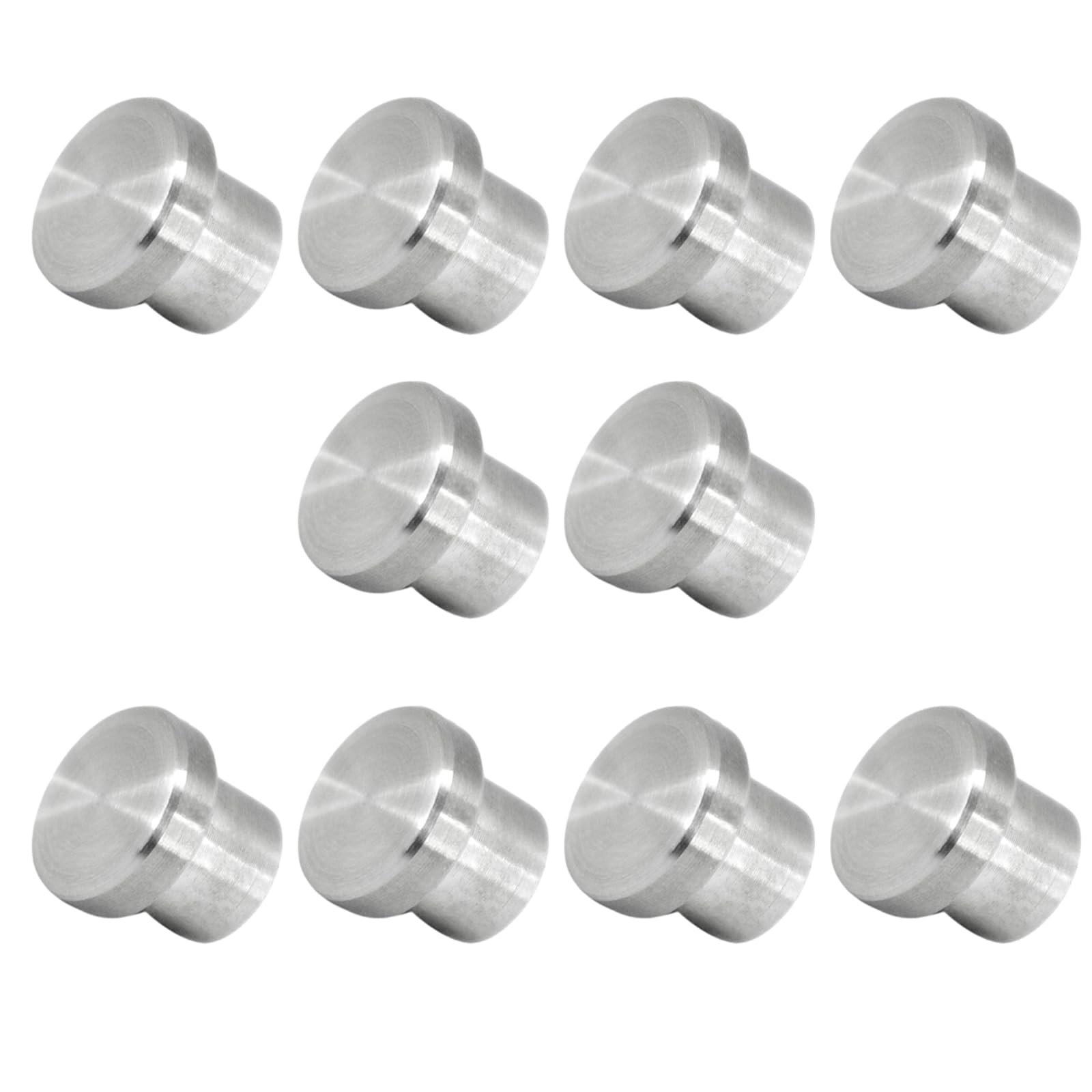 PRIOstahl Geländerbau Rohrstopfen 12x1,5mm V2A 10 Stück