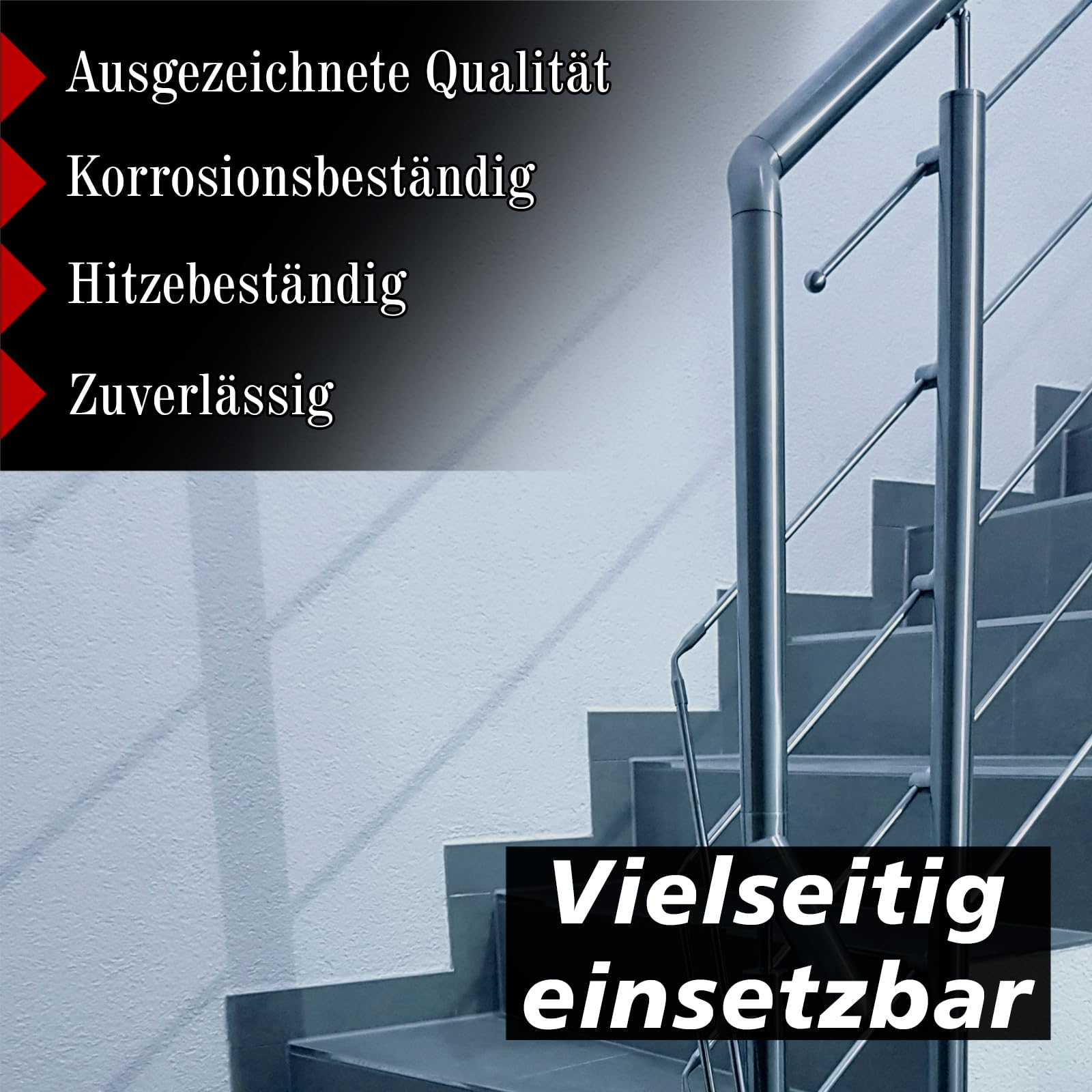 PRIOstahl Geländerbau Rohrbogen Ø 42,4 mm Edelstahl V2A 1 Stück