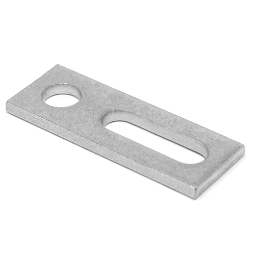 PRIOstahl Adapterblech M12 82x30x5mm V2A 10 Stück Solar