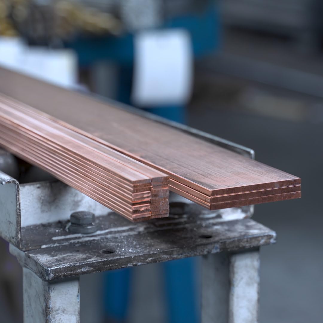 thyssenkrupp Kupfer Flachstange 10x3 mm 1500 mm