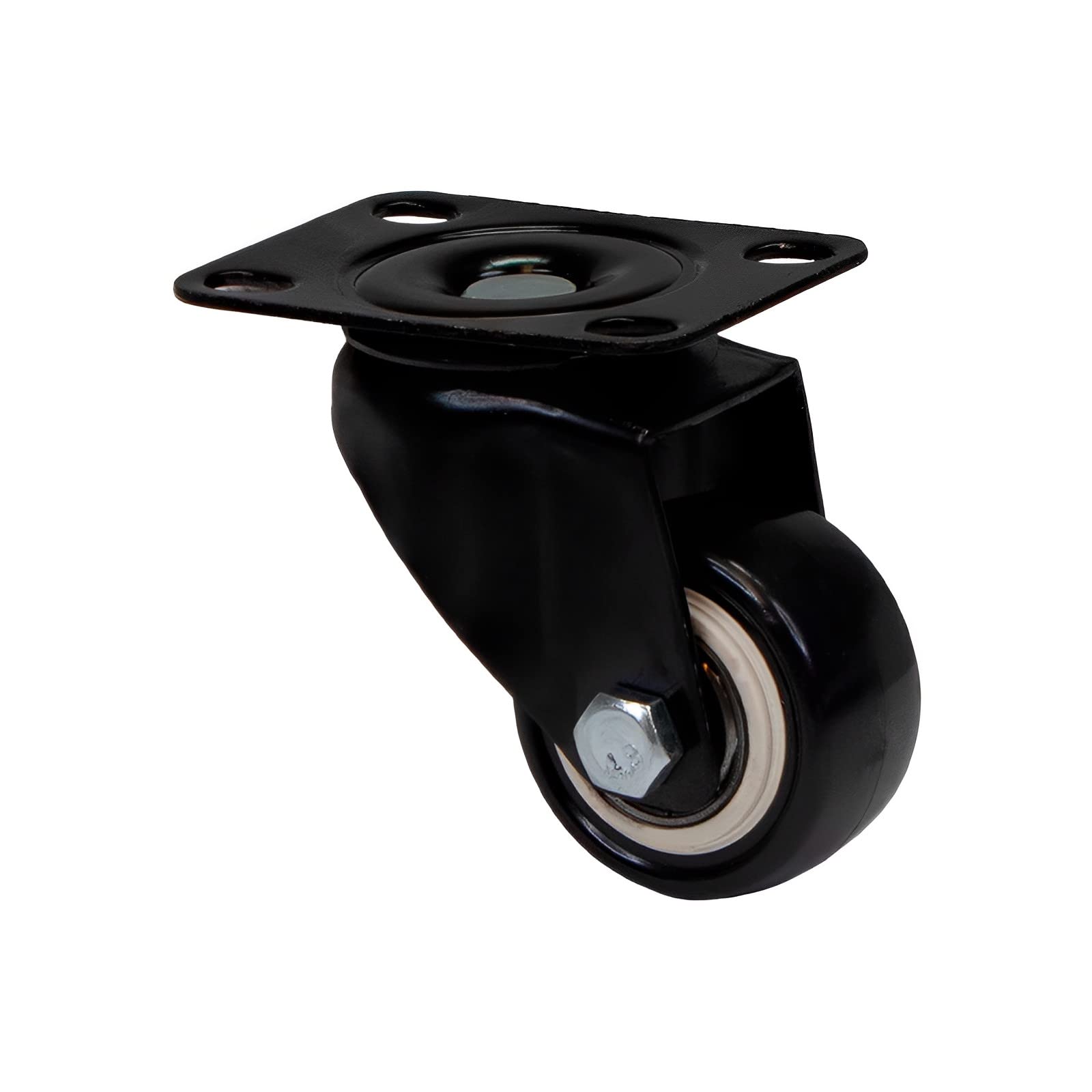 PRIOstahl Transportrollen Möbelrollen 40mm schwarz 4er Set