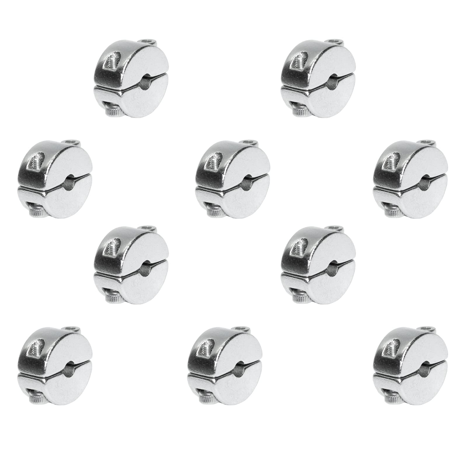 PRIOstahl Stoppklemme 2mm Seilklemme V4A 4 Stück teilbar