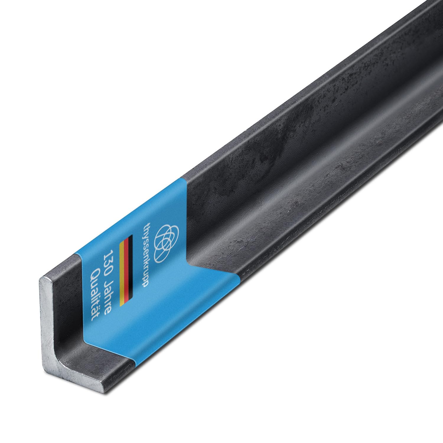 ThyssenKrupp Steel Winkelprofil Stahl 60x40x5mm 1000mm S235JR