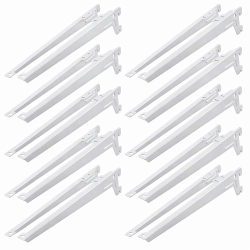 PRIOstahl Regalträger 330mm Weiß 20 Stück 55kg