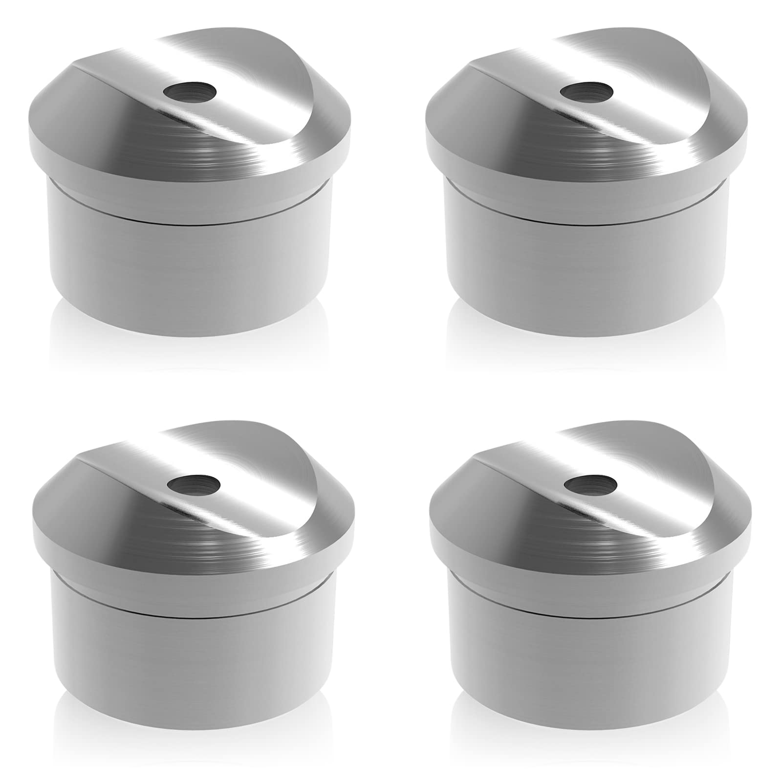 PRIOstahl Geländerbau Rohradapter rund 42,4 mm Edelstahl 1 Stück