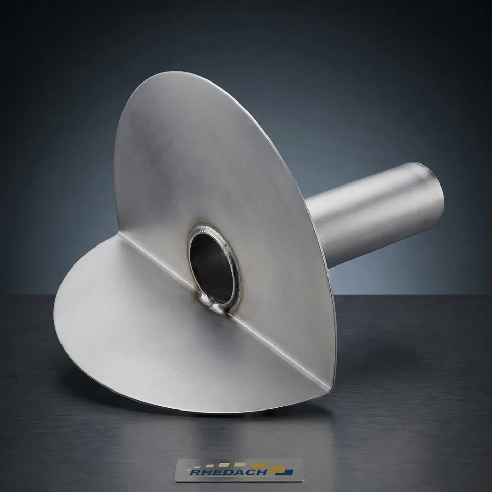 Rhedach Flachdach Aluminium-Attika-Entwässerung