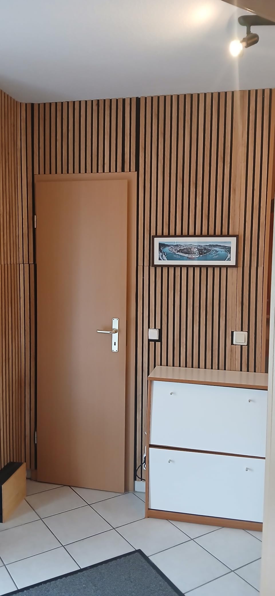 Hexim Akustikpaneele 138,5x60cm Catania Oak 0,83qm MDF Filz