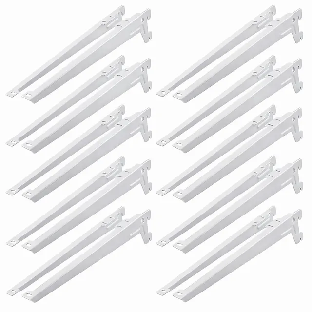 PRIOstahl Regalträger 330mm Weiß 20 Stück 55kg