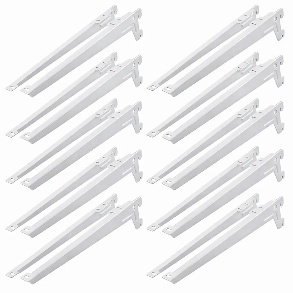 PRIOstahl Regalträger 330mm Weiß 20 Stück 55kg