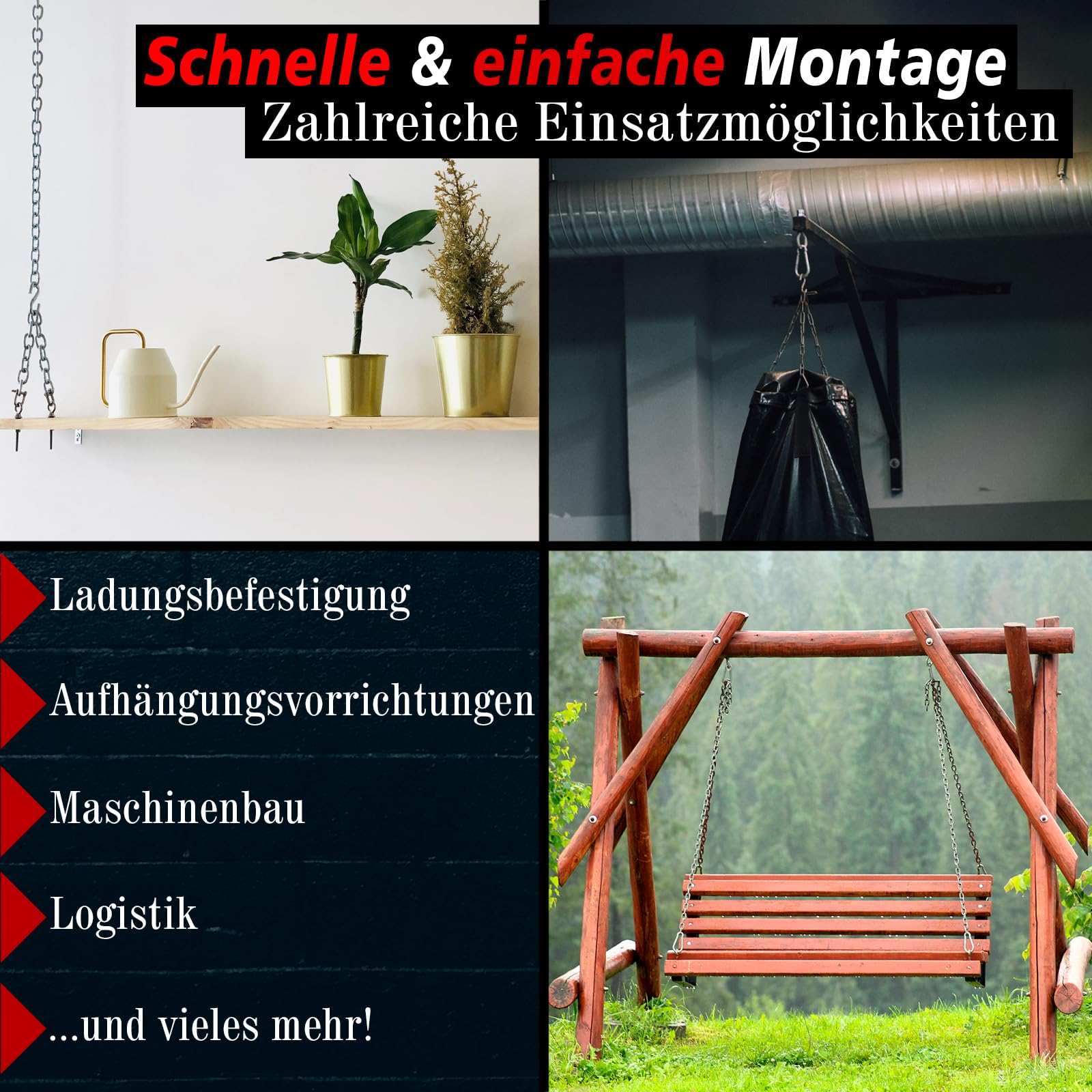 PRIOstahl Augbolzen M8x80 Ringschraube V4A 8 Stück