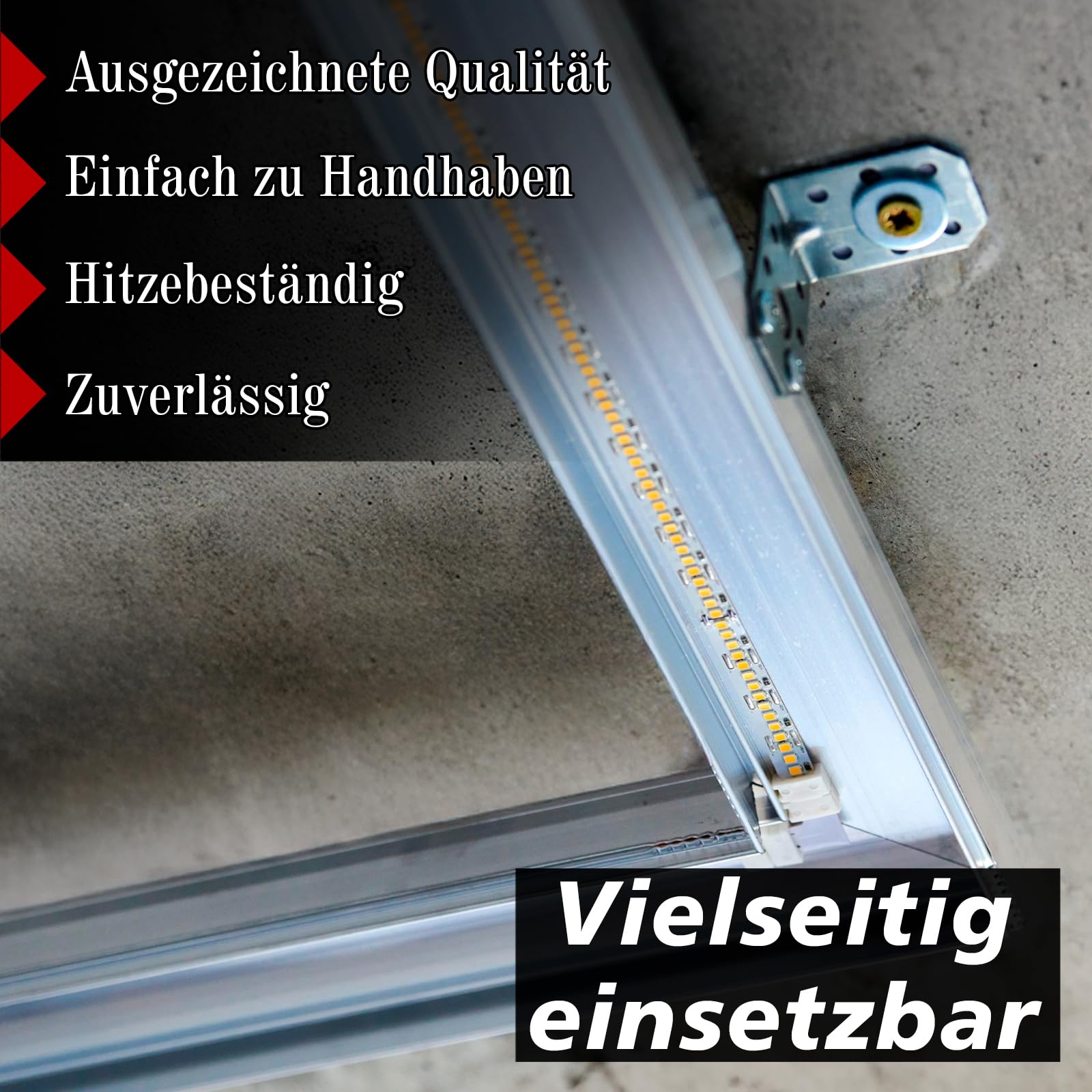 PRIOstahl U-Profil Aluminium 60x40x3mm 2000mm Alu