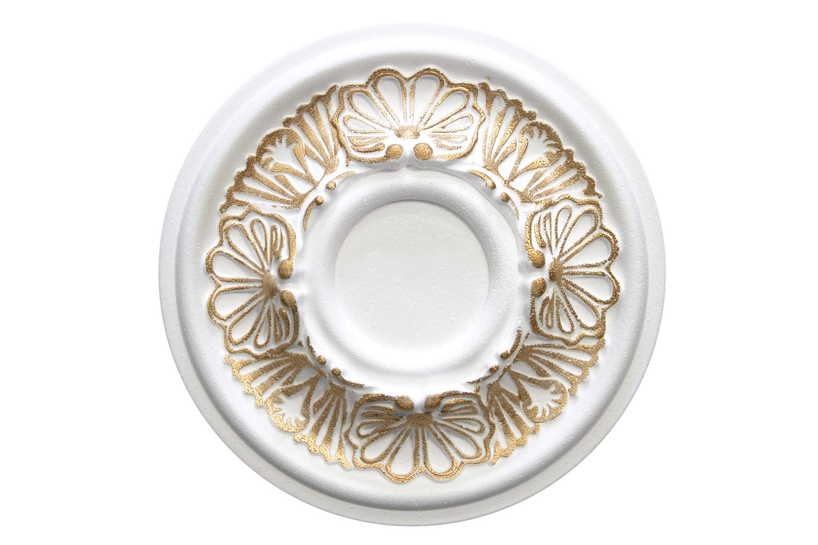 Hexim R-17 Deckenrosette Ø 28 cm Weiß EPS