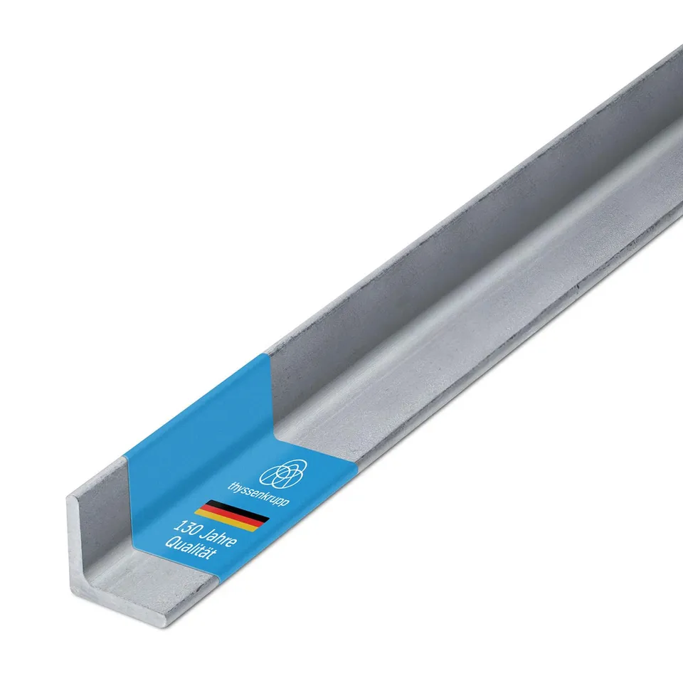 thyssenkrupp Stainless Winkel 20x20x3mm 1000mm V2A