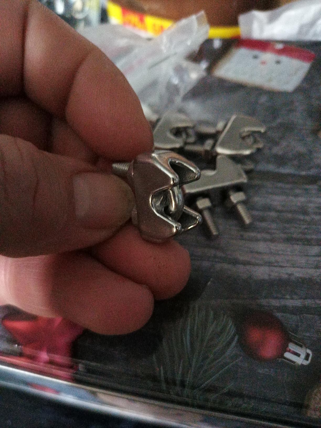PRIOstahl Drahtseilklemme V4A 4 mm Bügelseilklemme 8 Stück