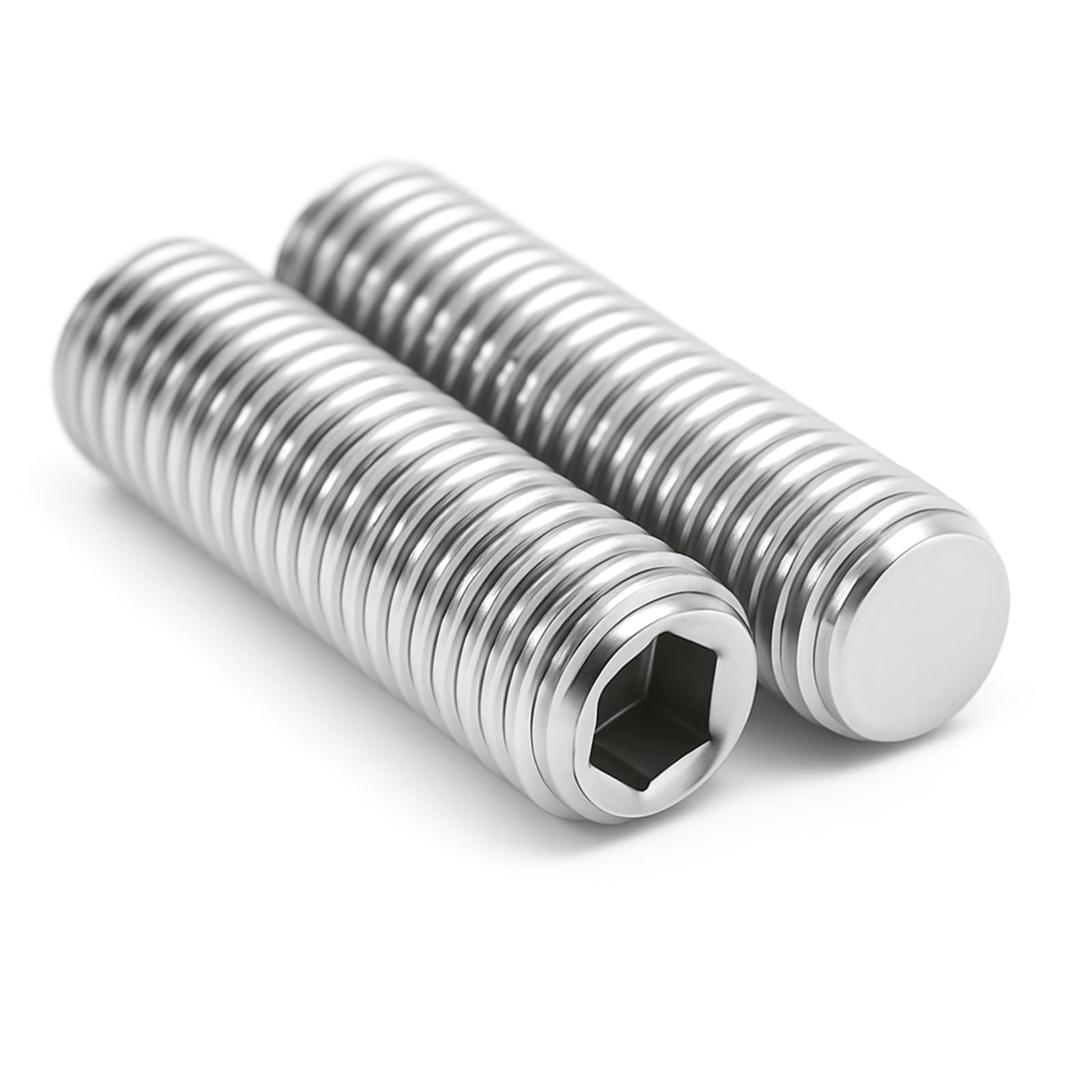 PRIOstahl Befestigungsmaterial Gewindestifte M5x5 10 Stück V2A