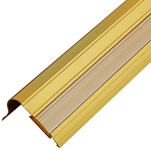 PRIOstahl Treppenkantenprofil Gold 900 mm 30x45 mm selbstklebend