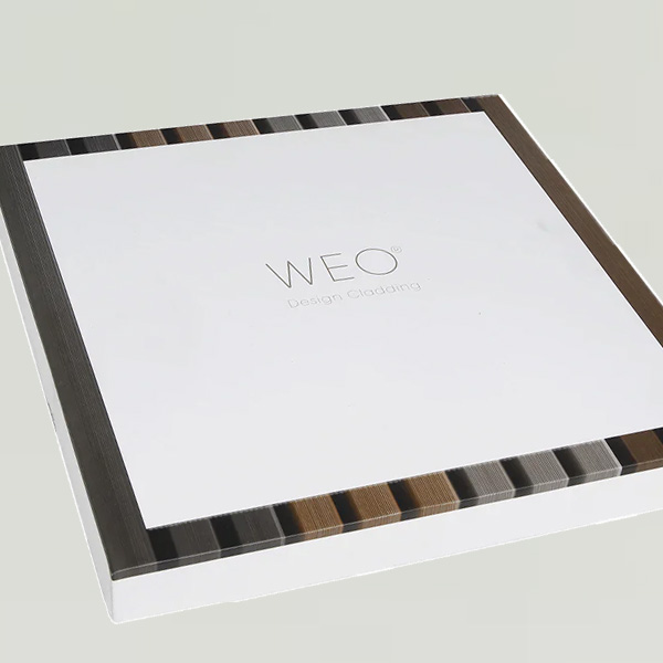 Fiberdeck WEO 60 Terrassendiele Musterbox WPC Set