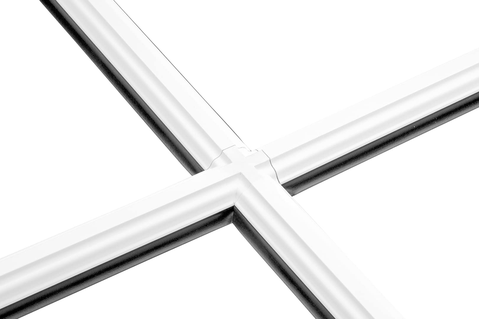 Hexim Kreuzverbinder GL2313 Fenstersprosse PVC weiß