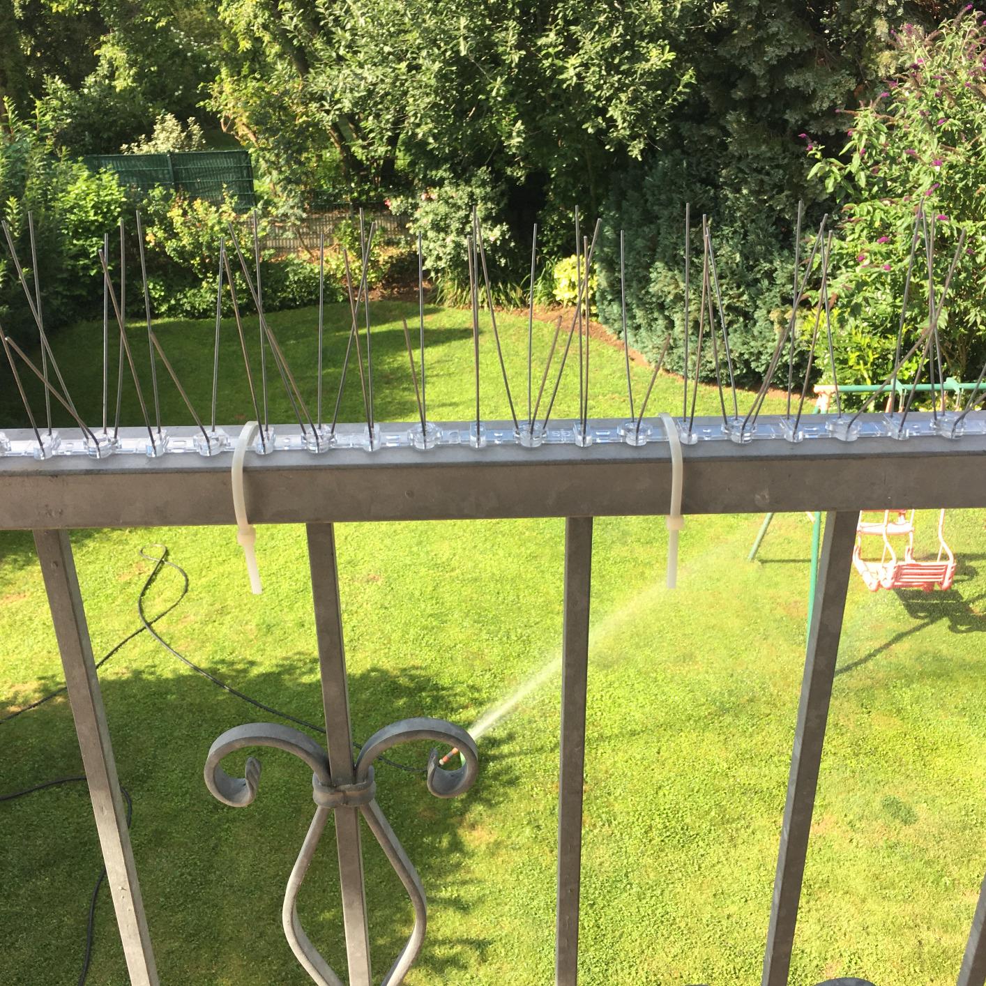 PRIOstahl Taubenspikes 5m 2-reihig Edelstahl V2A vormontiert