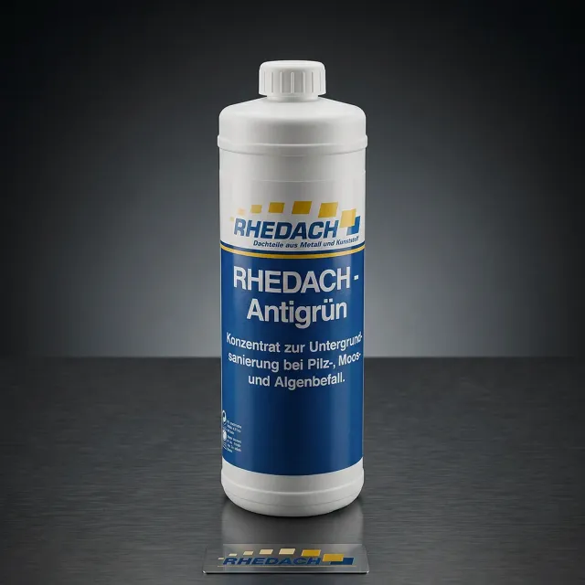 Rhedach Dachfarbe Antigrün Konzentrat 1l Algen Moos Untergrund