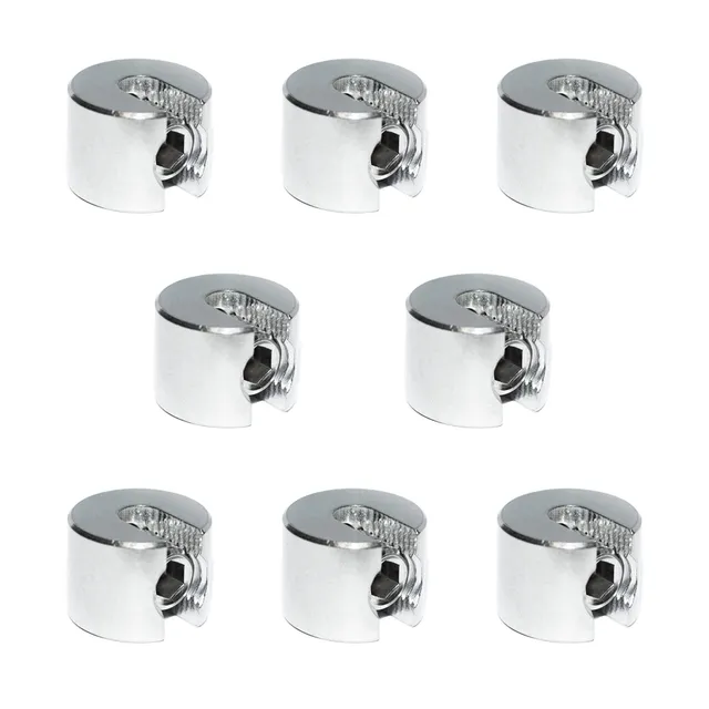 PRIOstahl Geländerbau Stoppklemme 4 mm 8 Stück V4A