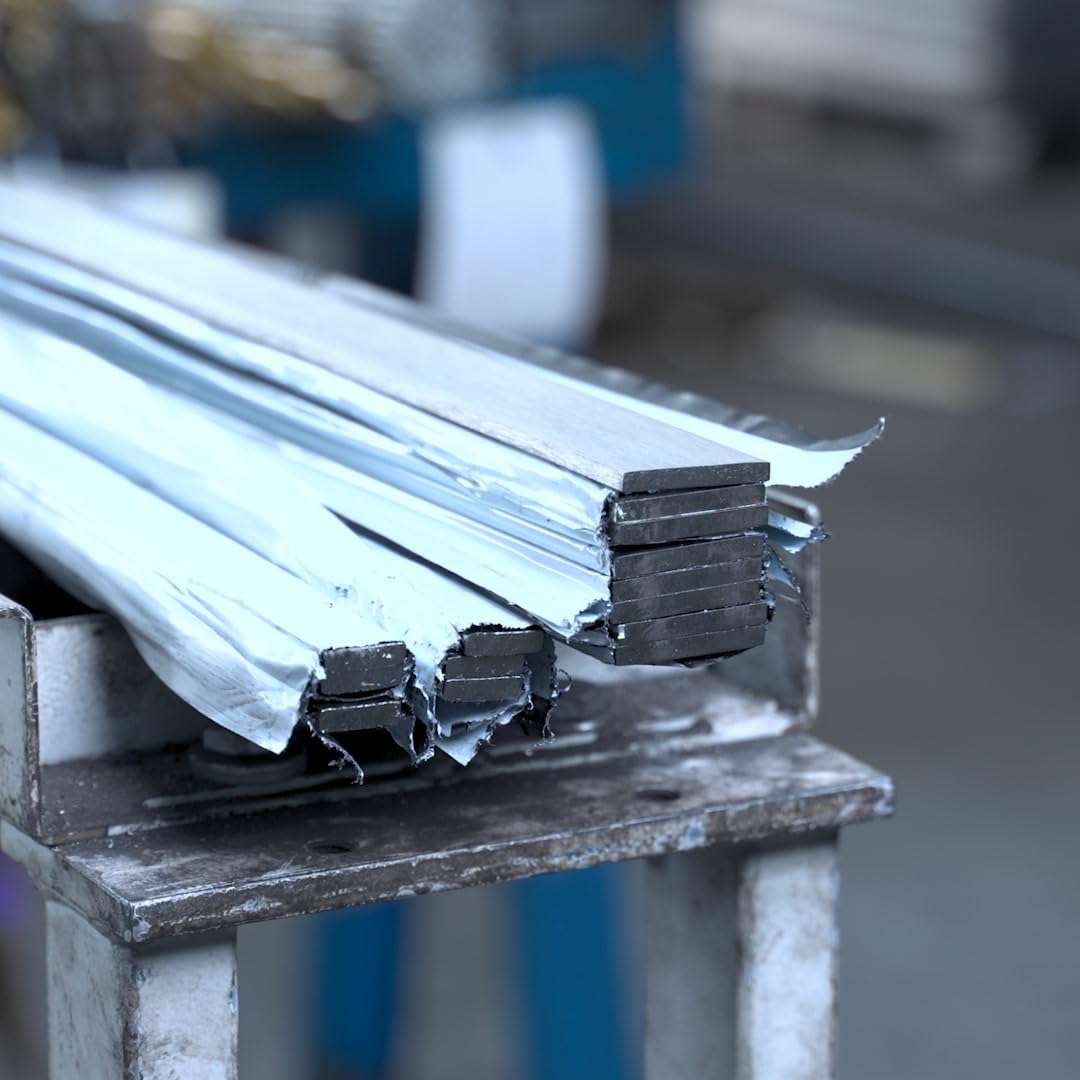 ThyssenKrupp Stainless Steel Flachstahl V2A 35x10 mm 2000 mm