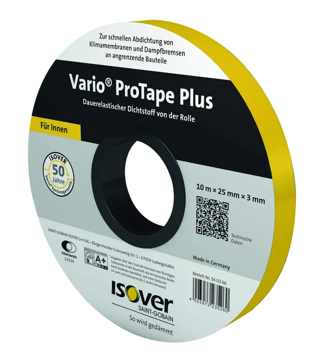 Isover Vario ProTape Plus Dichtband 25 mm x 10 m innen