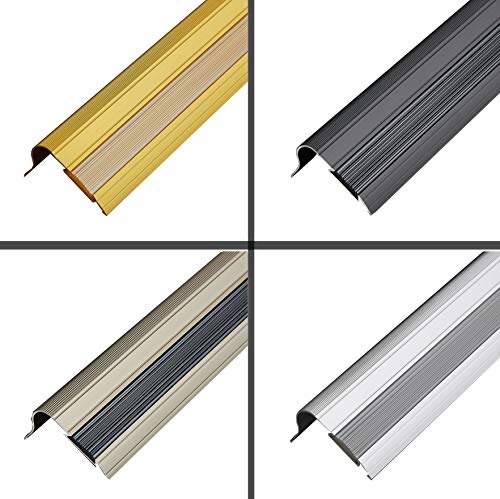 PRIOstahl Treppenkantenprofil Gold 900 mm 30x45 mm selbstklebend