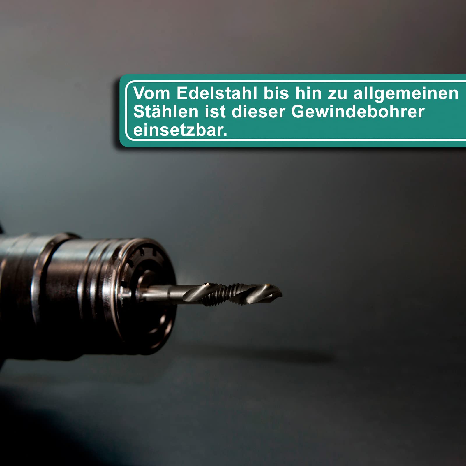 PRIOstahl Bohrgewindeschneider M5x0,8mm HSS Kombi Bohrer