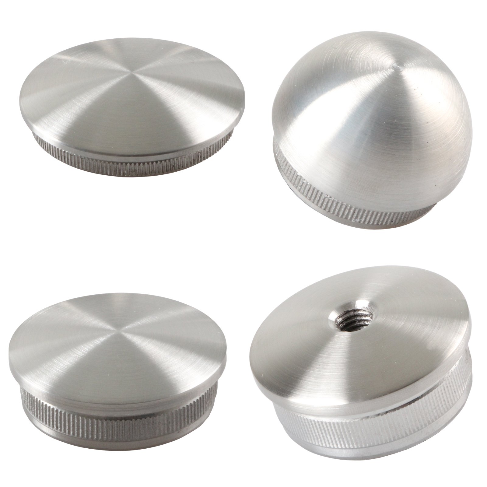 PRIOstahl Geländerbau Rohrstopfen V2A 42,4 mm 1 Stück
