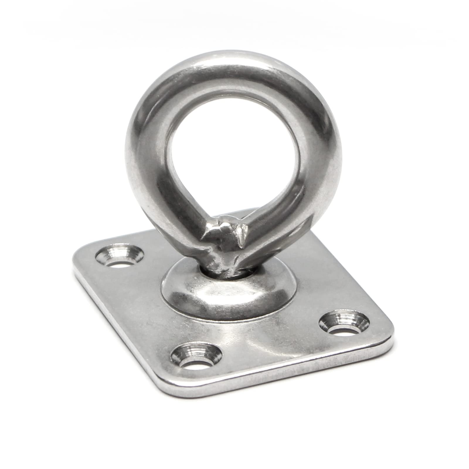 PRIOstahl Augplatte 8x50mm Edelstahl Deckenplatte 4 Stück drehbar