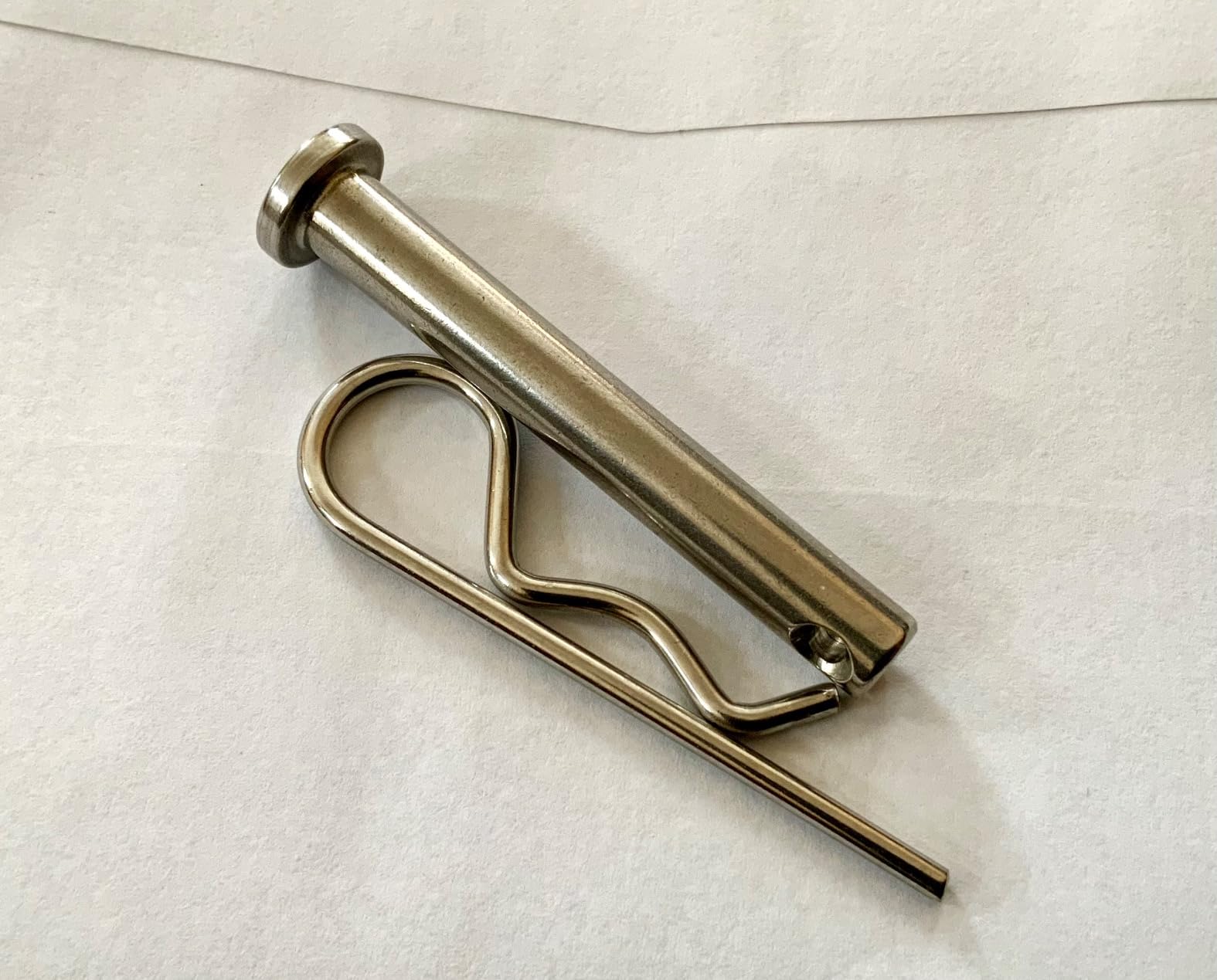 PRIOstahl Steckbolzen 8x54mm Federstecker Sicherung rostfrei