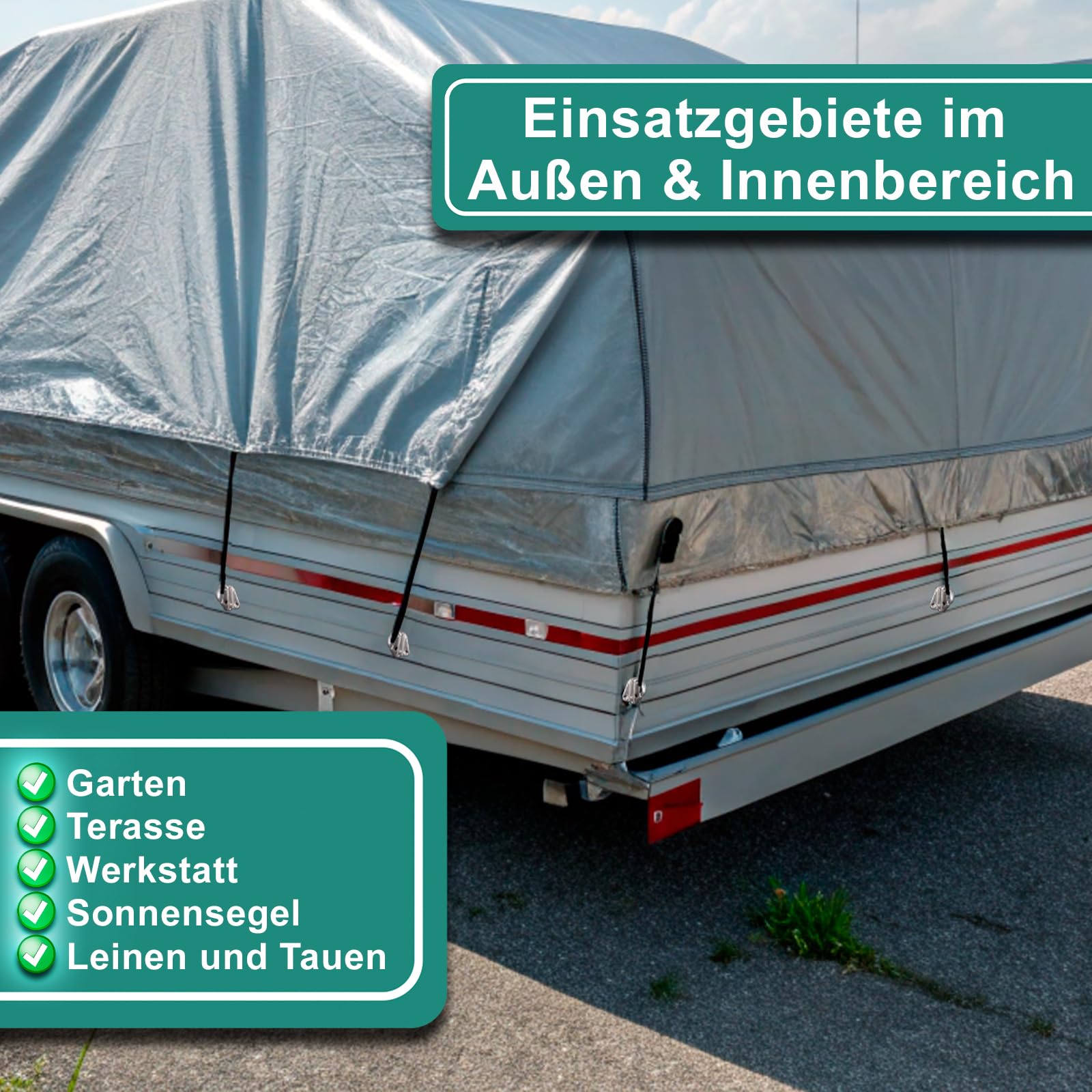 PRIOstahl Fenderhaken 45x32 Federhaken V4A 4 Stück